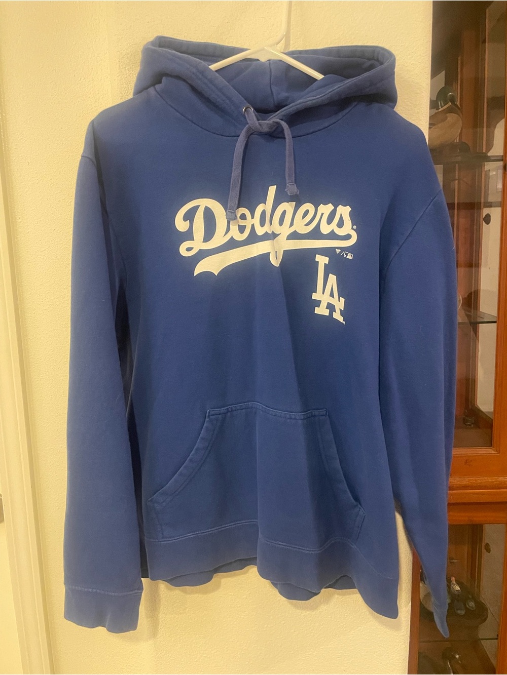 Fanatics Los Angeles Dodgers Blue Hoodie with White Logo